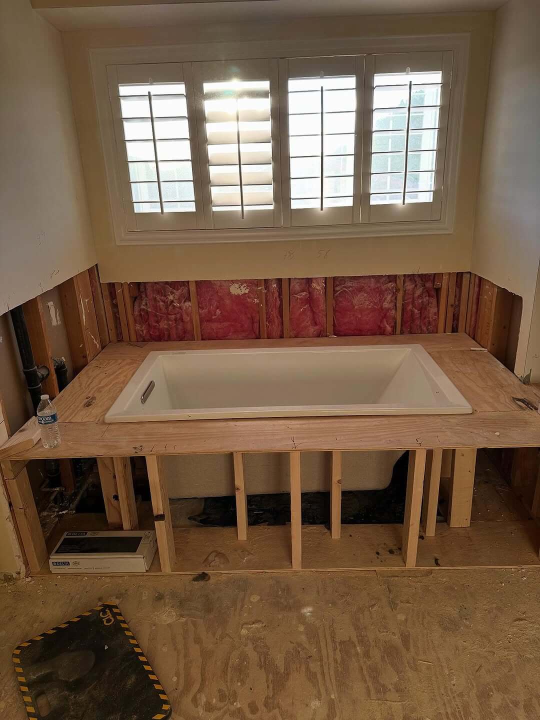 Bathroom before renovation